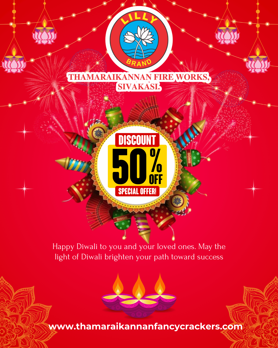 About Thamarai Kannan Fancy Crackers - Sivakasi Fancy Fireworks