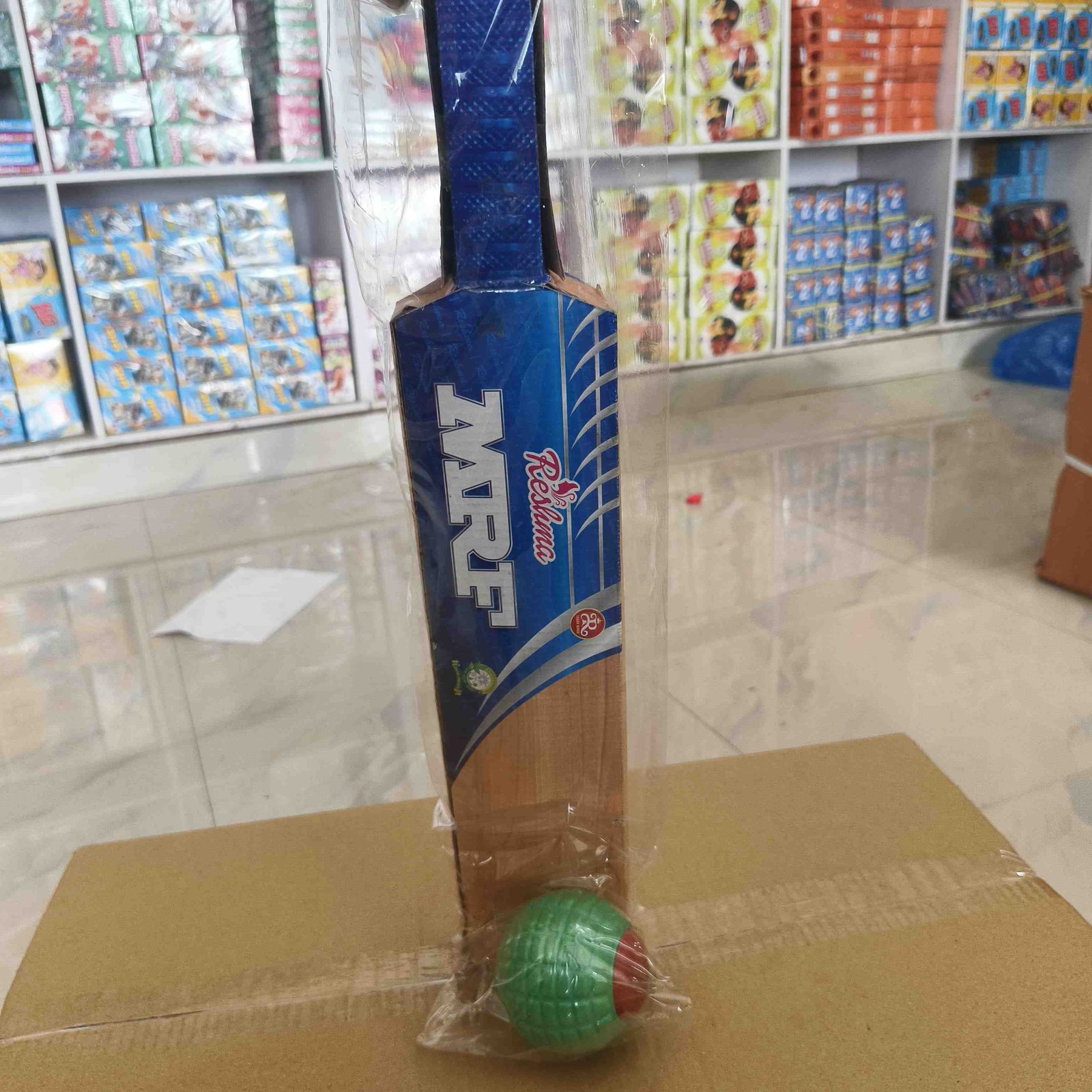 CRICKET BAT AND BALL